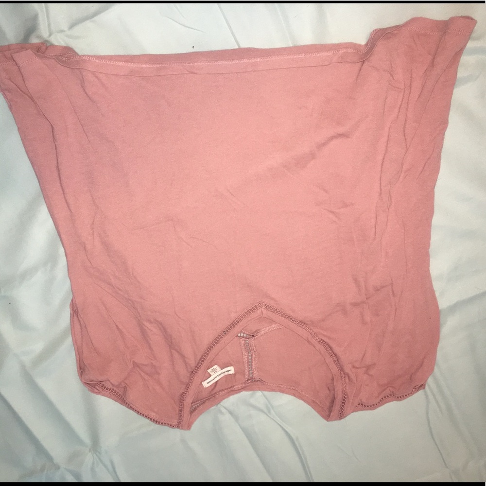 Soft everyday rose color loose fitting shirt